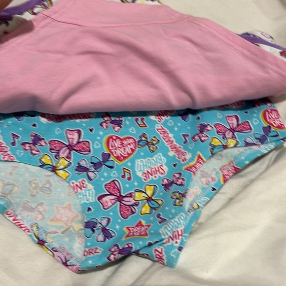 Nichelodeon JoJo Siwa 7/8 nightgown underwear slip on slippers bundle nwt - Picture 16 of 16